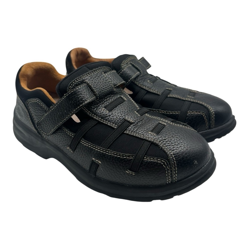 Dr Comfort Betty Walking Shoes Womens 7.5 W WIDE Black‎ Diabetic Slip On Loafers